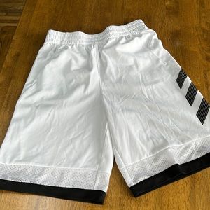 Adidas white shorts